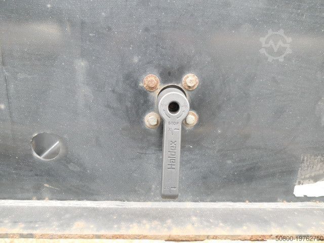 Semi-reboque porta-carroçaria amovível Fischer , NWK 26, Kippchassis, 1x20 Fuß Container