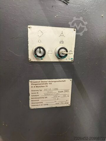 Workshop press DECKEL CNC FP 3 A