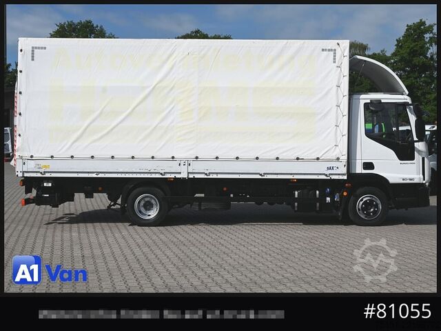 Προσαρμοσμένο φορτηγάκι IVECO Eurocargo 80E19 Pritsche Plane, LBW, Luftfederung