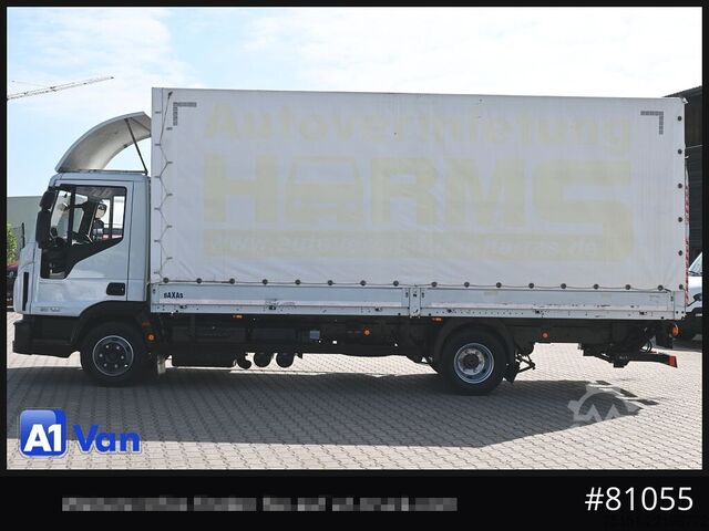 Προσαρμοσμένο φορτηγάκι IVECO Eurocargo 80E19 Pritsche Plane, LBW, Luftfederung