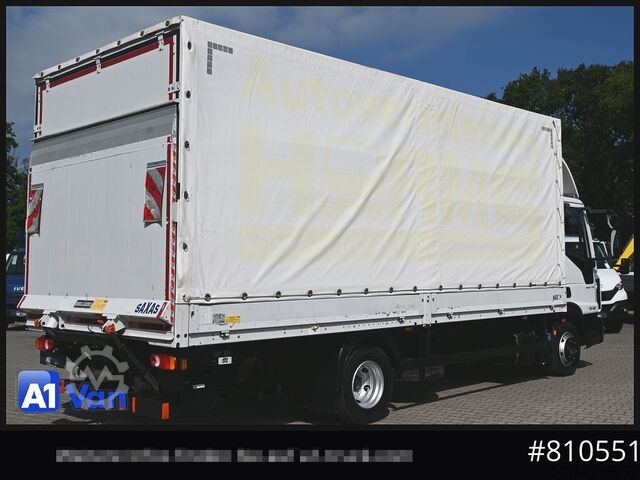 Furgoneta pick-up IVECO Eurocargo 80E19 Pritsche Plane, LBW, Luftfederung