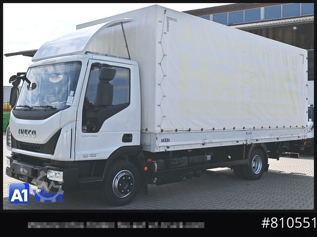 Furgoneta pick-up IVECO Eurocargo 80E19 Pritsche Plane, LBW, Luftfederung
