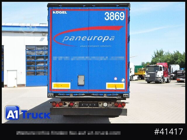 Semirremolque abierto con toldo KOEGEL S 24 Tautliner, Code XL, BPW,  TÜV 06/2027