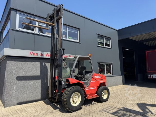 Manitou MC30-2 オフロードフォークリフト 4x2 Duplo 370 サイドシフト 5290時間 Perkins ディーゼル 2002年 MANITOU MC30-2  Ruwterrein heftruck 4x2 Duplo 370 sideshift 5290UUR Perkins DIESEL 2002