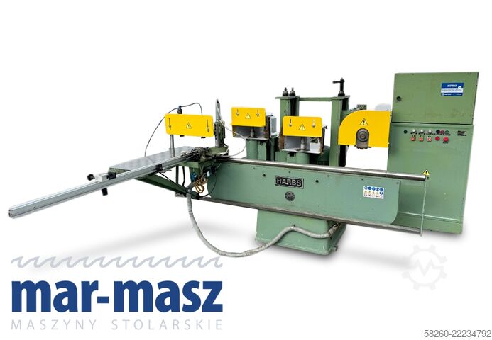 Многоголовочная шипорезная машина с 3 шпинделями HARBS 2SMV 3 SPZ