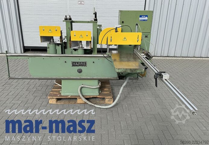 Многоголовочная шипорезная машина с 3 шпинделями HARBS 2SMV 3 SPZ