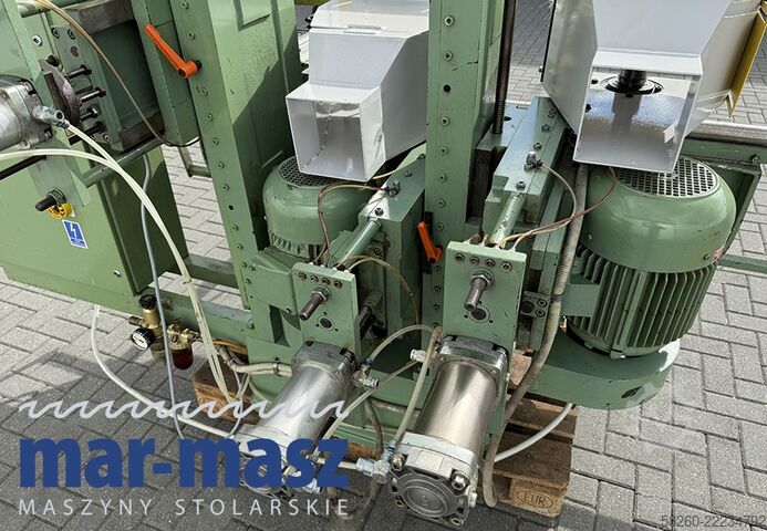 Многоголовочная шипорезная машина с 3 шпинделями HARBS 2SMV 3 SPZ