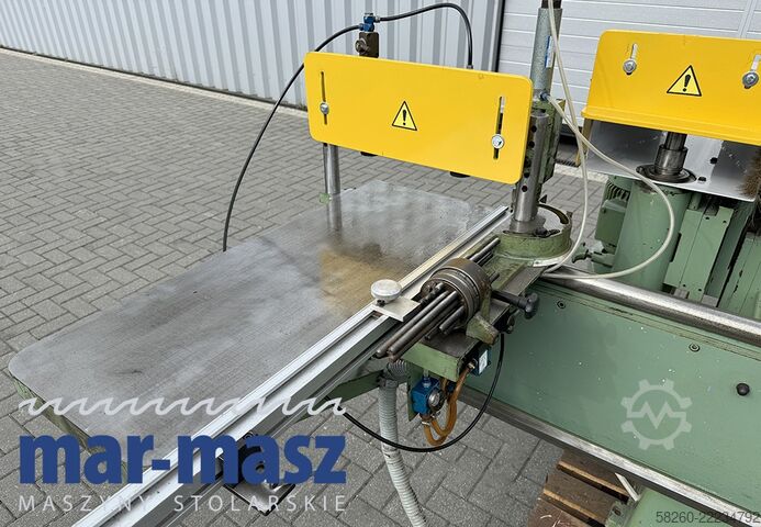 Многоголовочная шипорезная машина с 3 шпинделями HARBS 2SMV 3 SPZ