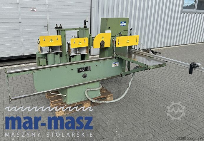 Многоголовочная шипорезная машина с 3 шпинделями HARBS 2SMV 3 SPZ