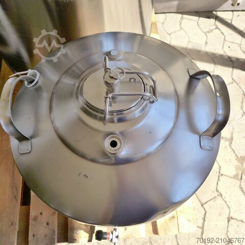 50 Liter Behälter aus V4A  8686
