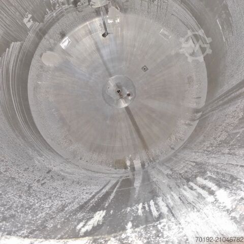 15000 Liter isolierter Behälter aus V2A mit seitlichem Propellerrührwerk Ahlborn 8614