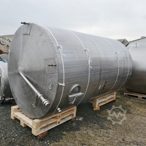 9500 Liter Behälter aus V2A  8432