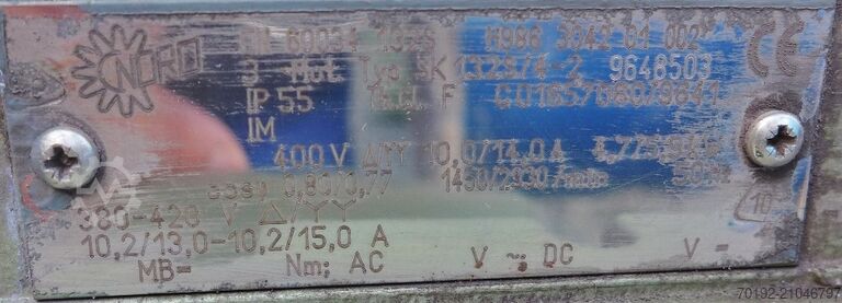 5000 Liter Rührwerksbehälter aus V2A mit Propellerrührwerk Behälter KG Bremen 8642