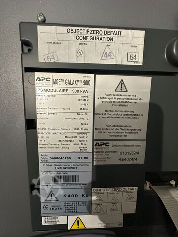 Juhtseade APC by Schneider Electric MGE Galaxy 9000 UPS