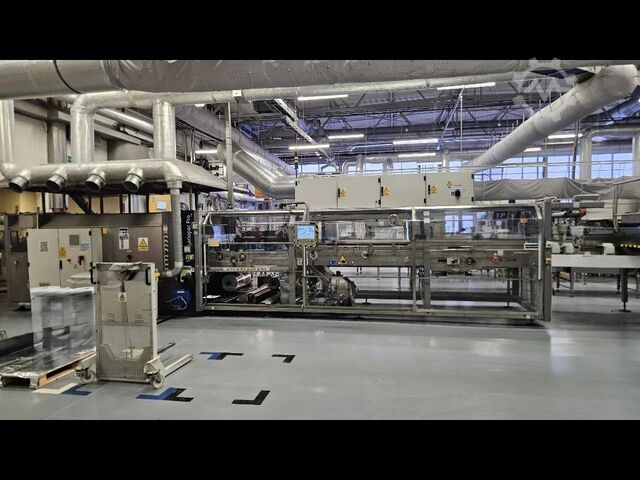 Lietots KRONES Variopac Pro FS 45 saraušanās iepakotājs Krones FS 45