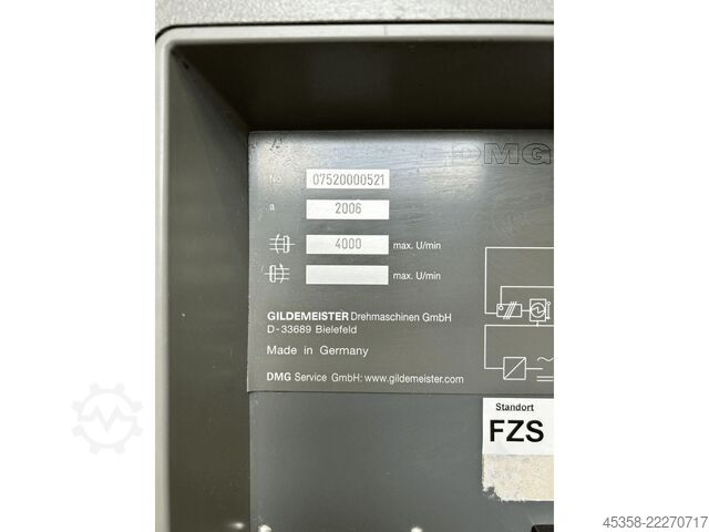 مركز تصنيع CNC للخراطة والتفريز DMG MORI GMX 200 linear