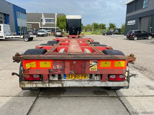 Transporte de contenedores Pacton T3-010 Multi / 3x Extendable /  1x Lift Axle