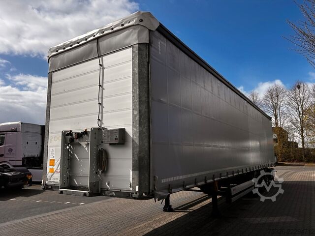 Open semitrailer with tarp SCHMITZ CARGOBULL SCS 24/L - 13.62 E B neue Plane, XL, Getränke