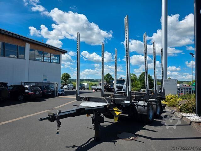 Holztransporter Pavic ZHTA 18 50er Öse SAF-Achsen Wabco Smartboard