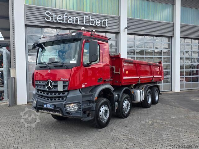 Kipper Mercedes-Benz Arocs 4145 K 8x4 Meiller Bordmatik PPC