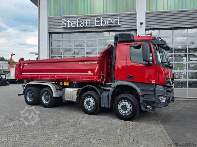 Kipper Mercedes-Benz Arocs 4145 K 8x4 Meiller Bordmatik PPC