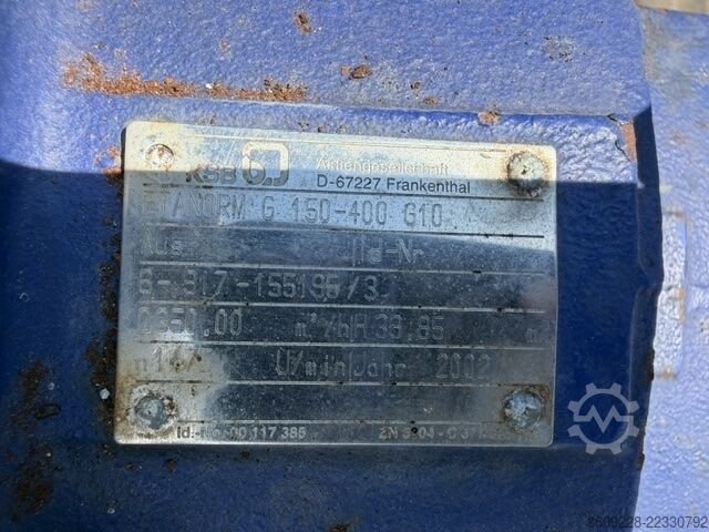 Pompa vakum KSB RDL G150-400