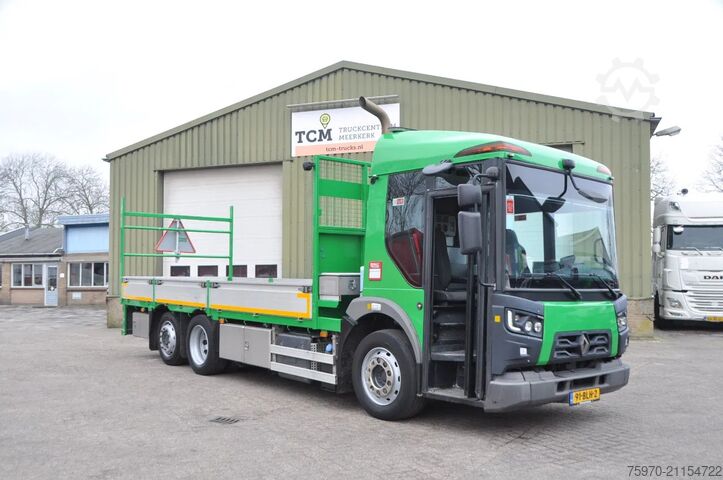 लोडिंग प्लेटफार्म Renault D 6x2 320PK OPEN-LAADBAK 90.528km