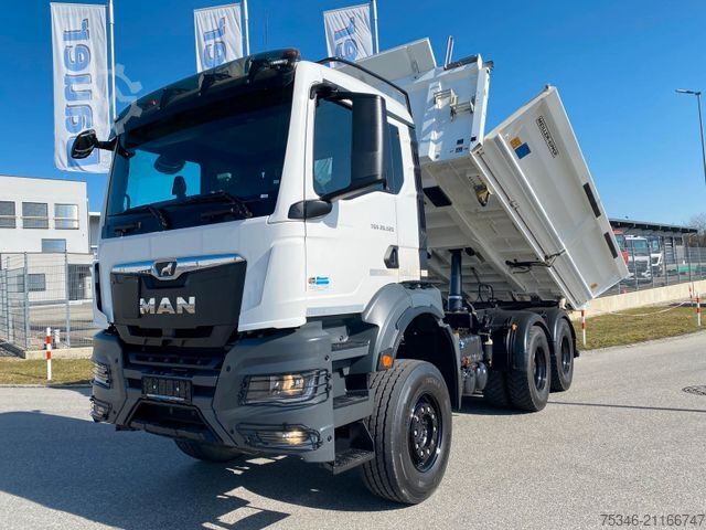 Camião basculante MAN TGS/26.520/6x4 BL/Bordmatik/Retarder/90to/25 tkm