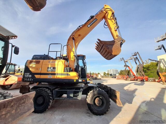 Wheel excavator Hyundai HW180