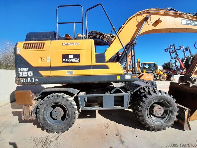 Wheel excavator Hyundai HW180
