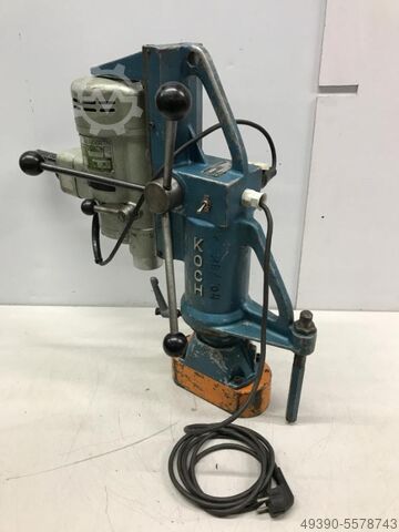 Magnetbohrmaschine, Magnet - Bohrmaschine, Kernlochbohrmaschine, Metallkernlochbohrmaschine DR. BENDER / KOCH EK 323