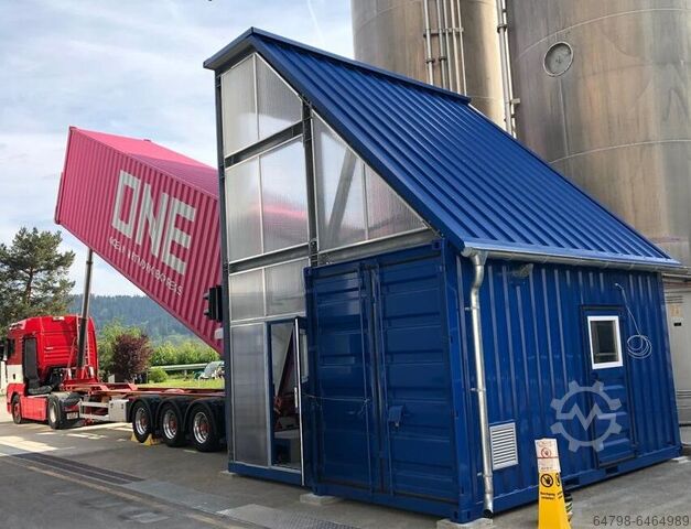 WWTec GmbH & Co KG CES Container unloading station