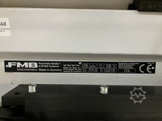 Alimentador de barras FMB FMB turbo 5-55 / 320 "A"