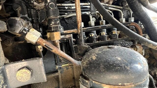 שלדה עם תא נהג MAN 35.410 (MANUAL PUMP / POMPE MANUELLE / 6 CYLIND...