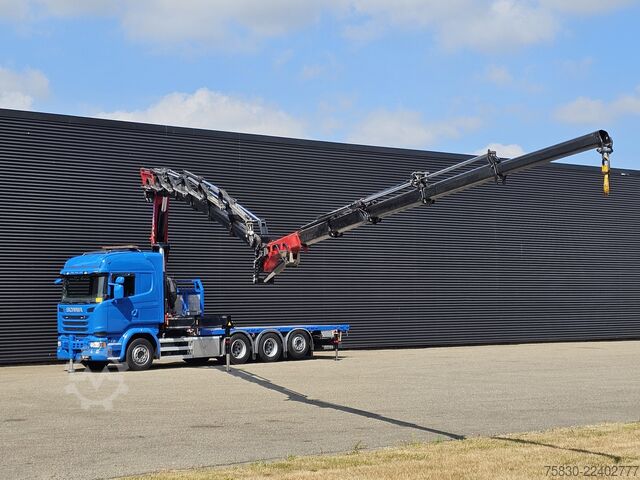  Scania G490 8x4*4 / HMF 5020 + JIB