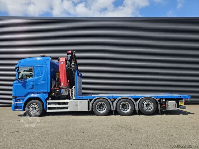  Scania G490 8x4*4 / HMF 5020 + JIB