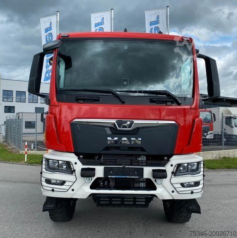 Sonstige MAN TGM 18.250 4x4 /Abroller/Feuerwehr/THW/ 3-Sitze