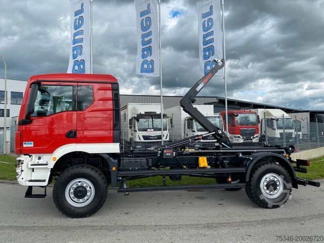 Sonstige MAN TGM 18.250 4x4 /Abroller/Feuerwehr/THW/ 3-Sitze
