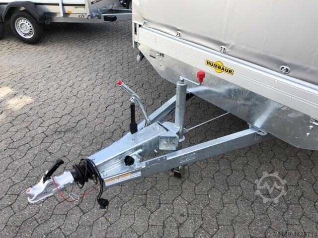 Autotrailer Humbaur HT 354121 Hochlader mit Hochplane 220 cm, 100 km/h 3,5 to. 4100 x 2100 x 350 mm