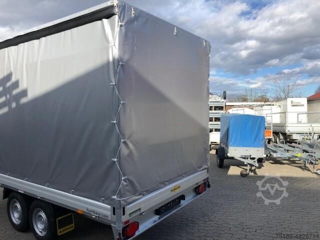Autotrailer Humbaur HT 354121 Hochlader mit Hochplane 220 cm, 100 km/h 3,5 to. 4100 x 2100 x 350 mm
