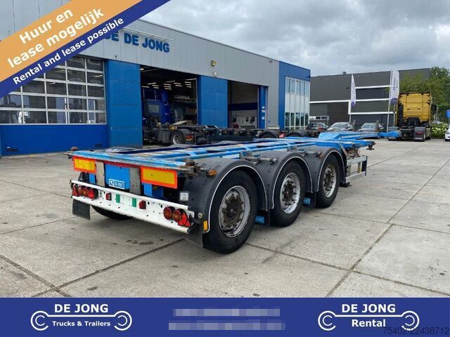 הובלת מכולות D-TEC FT-LS-S / 3x Extendable / 1x Lift Axle / SAF + ...