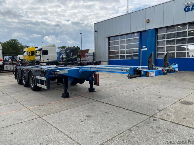 הובלת מכולות D-TEC FT-LS-S / 3x Extendable / 1x Lift Axle / SAF + ...