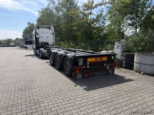 Trailer semi swap body web trailer LPRS 24  3 Achs Container- Chassis incl. Generator TranscoolWenig Benutzt