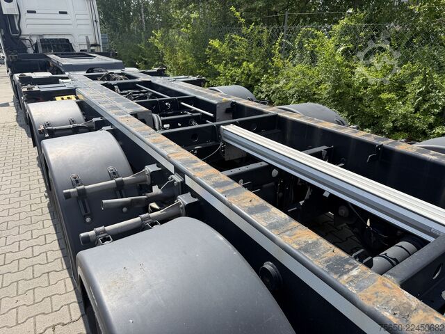 Trailer semi swap body web trailer LPRS 24  3 Achs Container- Chassis incl. Generator TranscoolWenig Benutzt