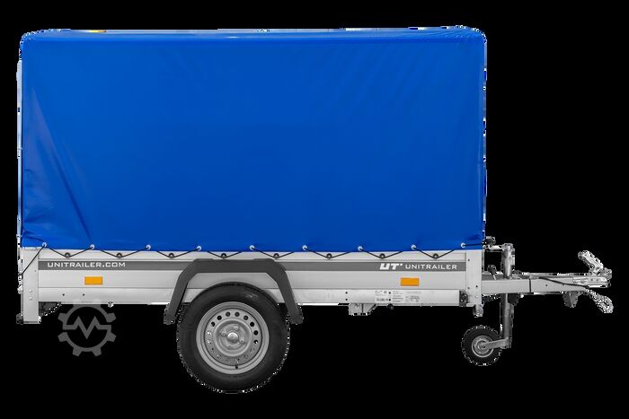 PKW-Anhänger Unitrailer Garden 230 KIPP ALU mit H1100 Hochplane