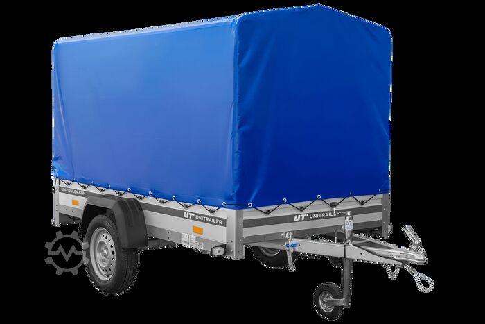 PKW-Anhänger Unitrailer Garden 230 KIPP ALU mit H1100 Hochplane
