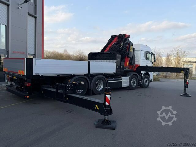 Kraana veoauto MAN TGS 35.540 8x2H-6 BL Pritsche Palfinger 92002-SH