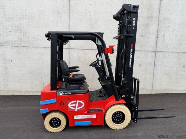 Elektrikli 4 tekerlekli forklift EP EFL 183 LI ION