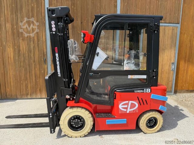 Elektrikli 4 tekerlekli forklift EP EFL 183 LI ION