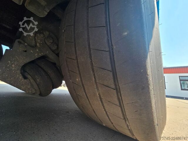 Furgona puspiekabe STAS S300ZX * SCHUBBODEN * 2X LIFT * 2X PALETTENK. *